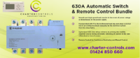 630A Automatic Transfer Switch + ATS-REMOTE