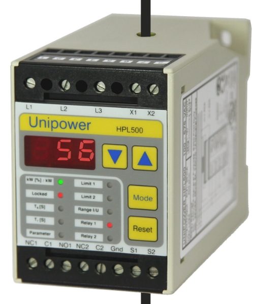 Unipower HPL500 Advanced Digital Motor Load Monitor with Modbus Communication