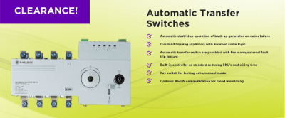 Automatic Transfer Switches for Uninterrupted Power