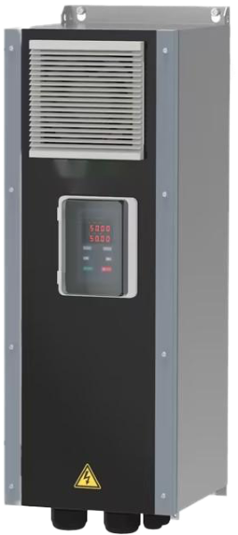 VFD 380-440V 3ph, 2.2kw, 6/10A, with EMC protection, In an IP54 MiniCab